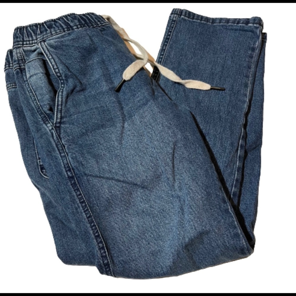 Cotton On Blue Denim Roller Pants